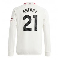 Manchester United Antony #21 Tredje Tröja 2023-24 Långa ärmar